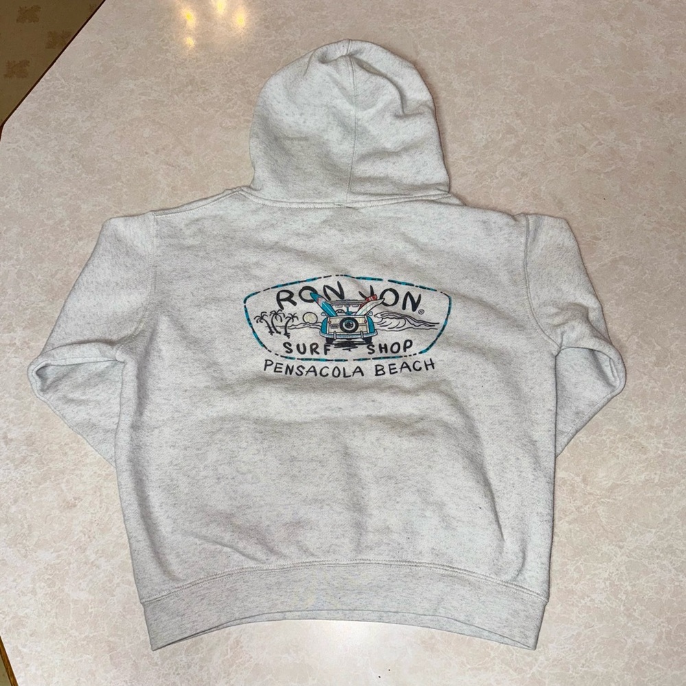 Ron Jon Hoodie with Blue Graphic